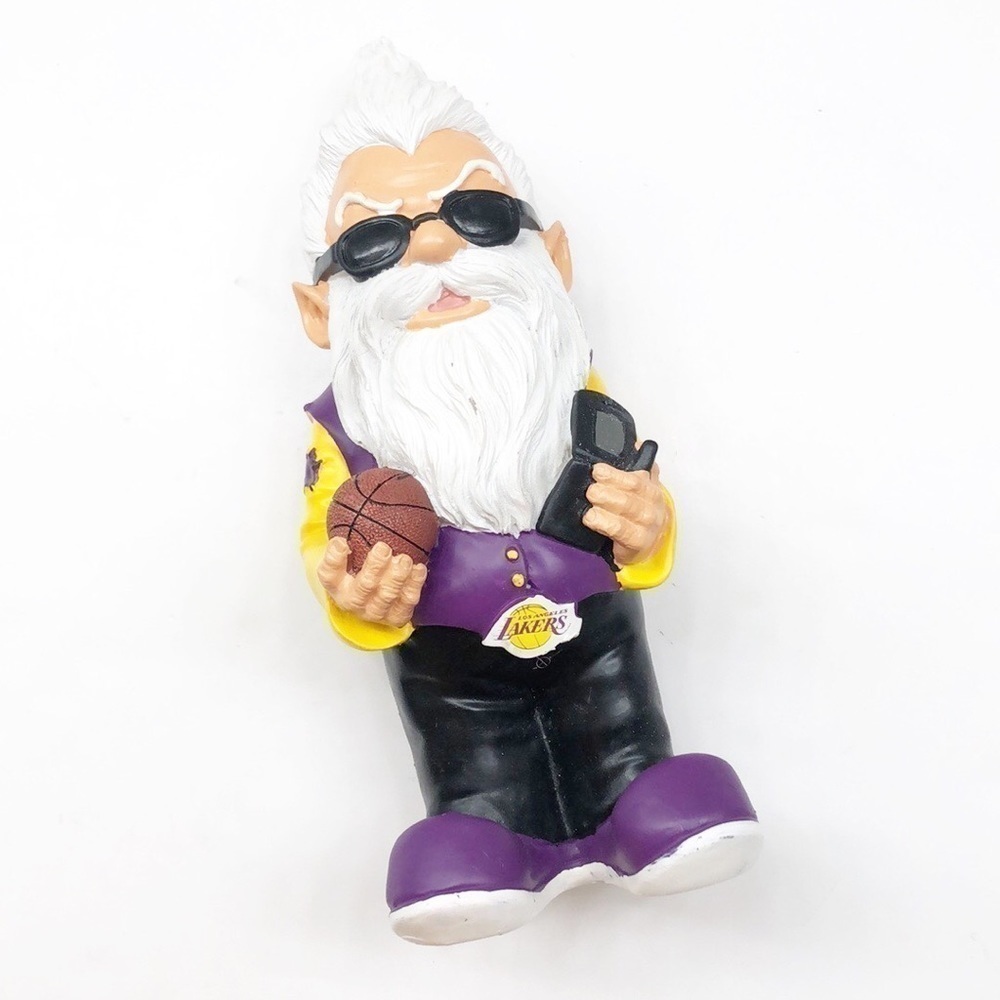 Forever Collectibles Los Angeles Lakers NBA Thematic 11" Gnome